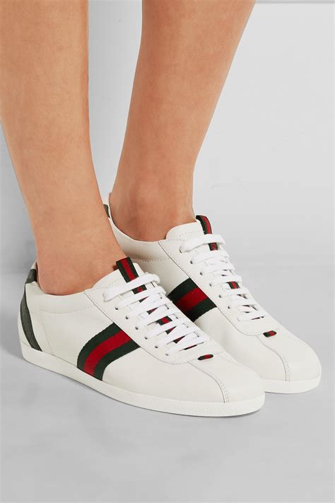 gucci white lifestyle shoes|Gucci shoes white price.